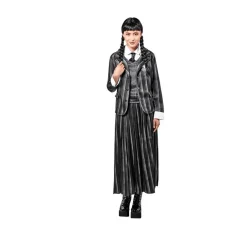 Disfraz Wednesday Uniforme Escolar Adulto Talla S