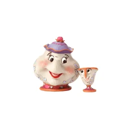 Disney Tradiciones figura Mrs Potts y Chip