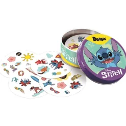 Dobble Disney Stitch – Juego de Cartas de Observación y Velocidad