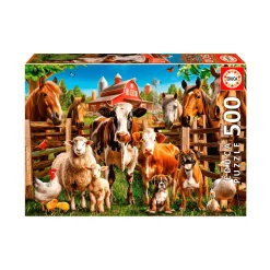 Educa Puzzle 500 Los Traviesos De La Granja