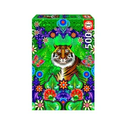 Educa Puzzle 500 Tigre De Bengala