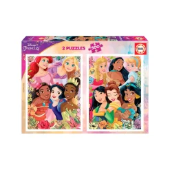 Educa Puzzle 2X500 Disney Princess