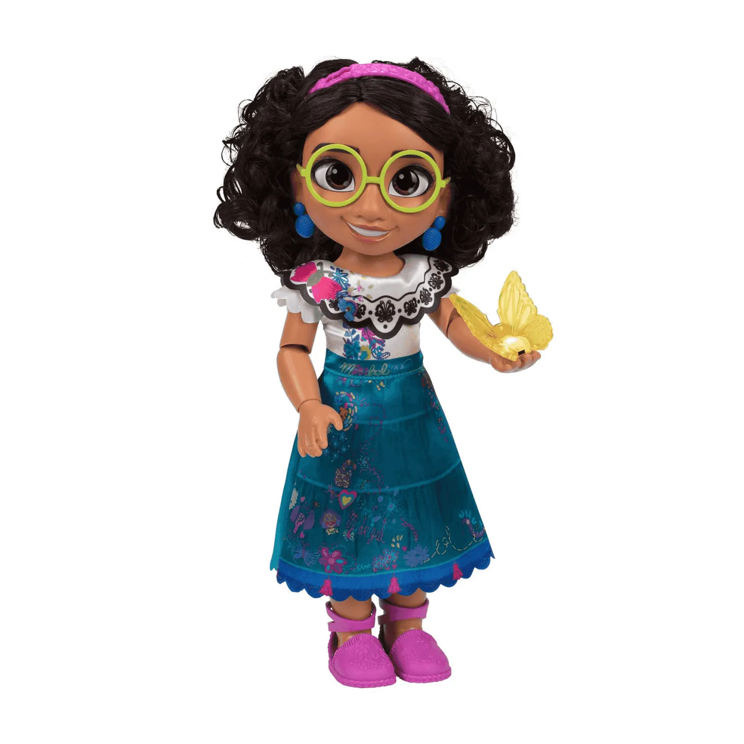 Encanto Muñeca Mirabel Cantante con Mariposa 38 cm