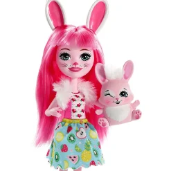 Enchantimals Muñeca Bree Bunny con Mascota 4 años