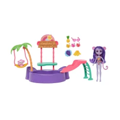 Enchantimals Tropical Pool Set + Monkey Doll