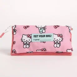 Estuche Portatodo Hello Kitty 3 Compartimentos