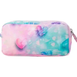 Estuche Totto Glitter Shiny Heart – Doble Compartimento