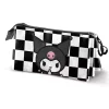 Estuche Triple Kuromi B&W Karactermania