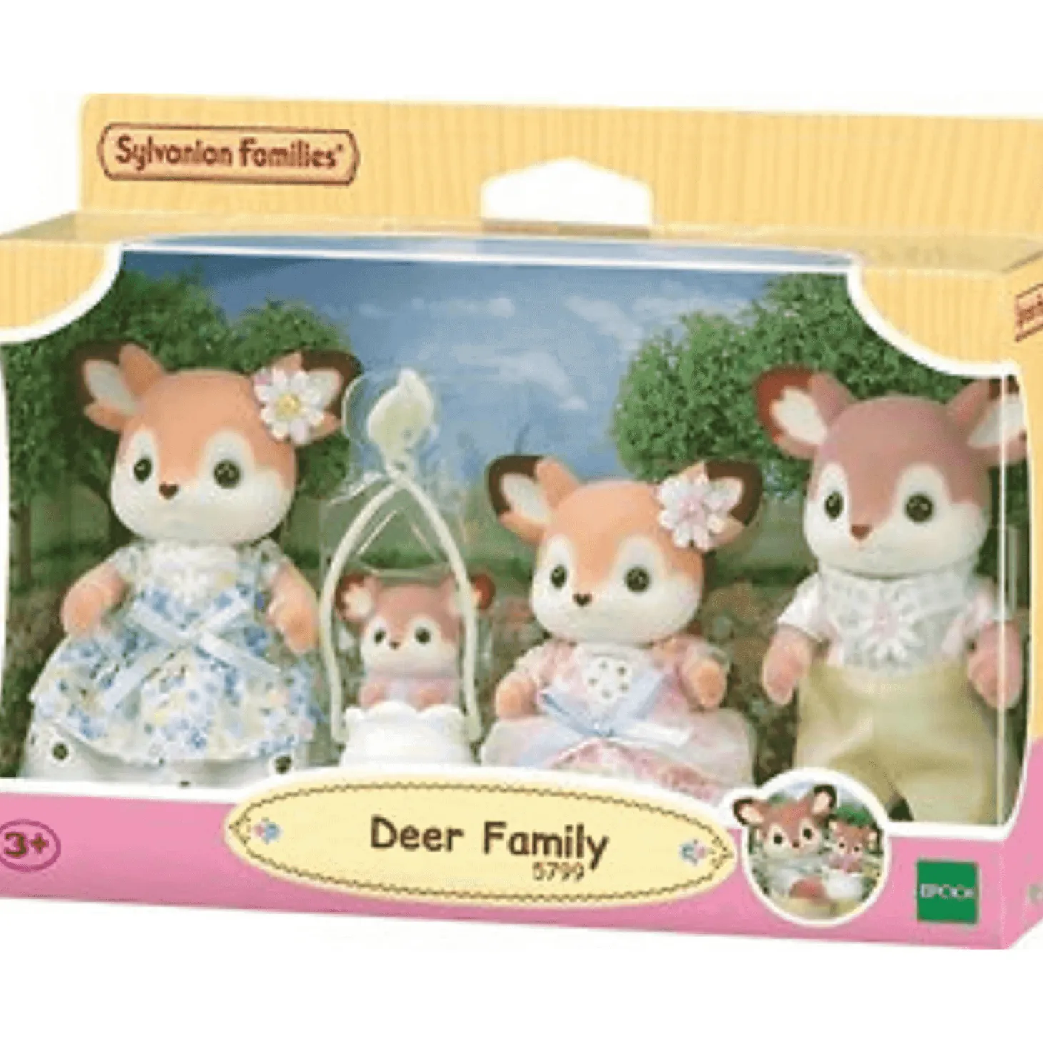 Familia de Ciervos Sylvanian Families