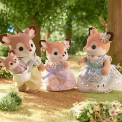 Familia de Ciervos Sylvanian Families