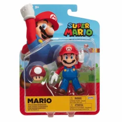 Figura Articulada de 10 cm de Super Mario - Jakks Pacific