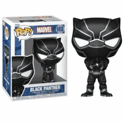 Figura Coleccionable Funko Pop Marvel Black Panther 9cm - Ideal para fans y coleccionistas de superh