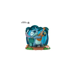 Figura de Stitch con Guitarra – ¡El Extraterrestre Rockero de Disney!