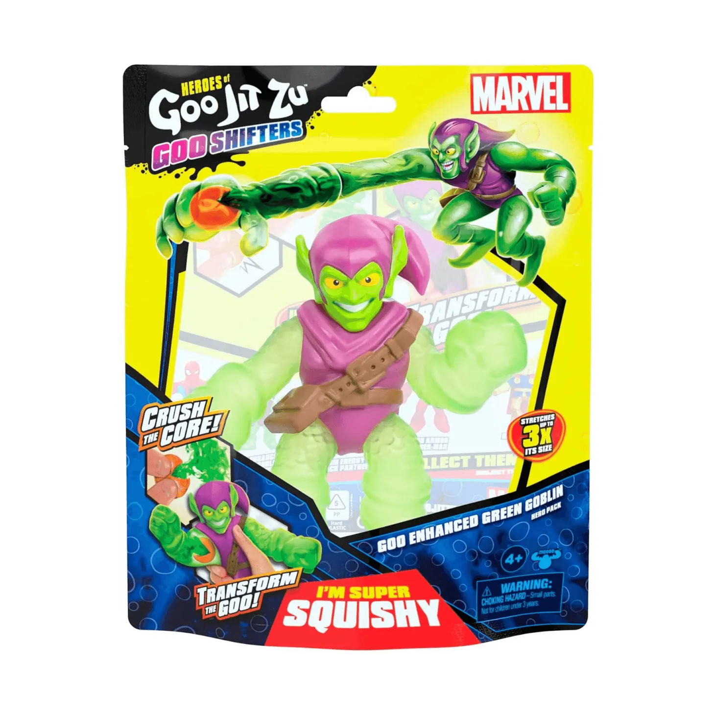 Figura Duende Verde Heroes of Goo Jit Zu de Marvel