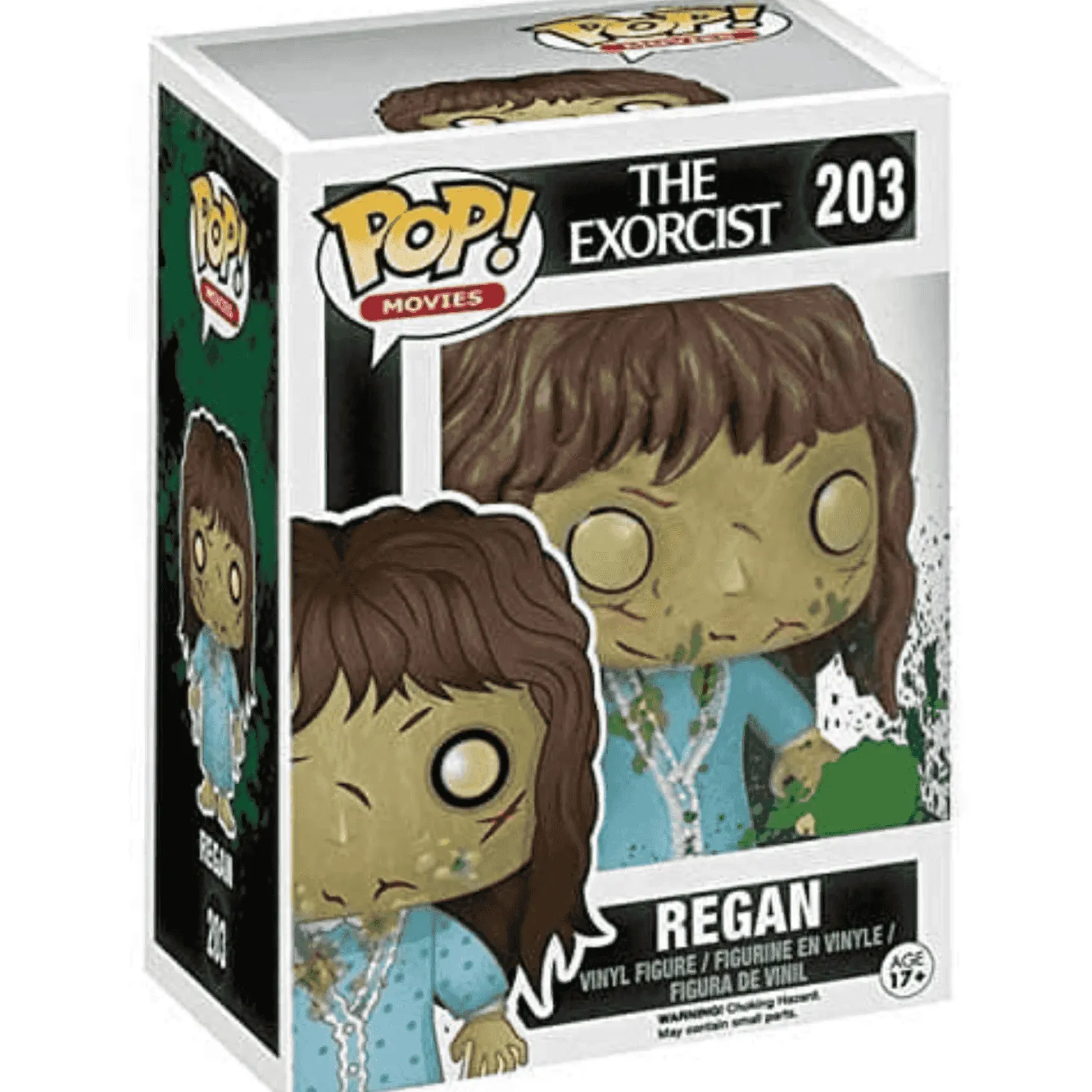 Figura Funko Pop Movie The Exorcist: Coleccionable icónico con diseño característico. Ideal para fan