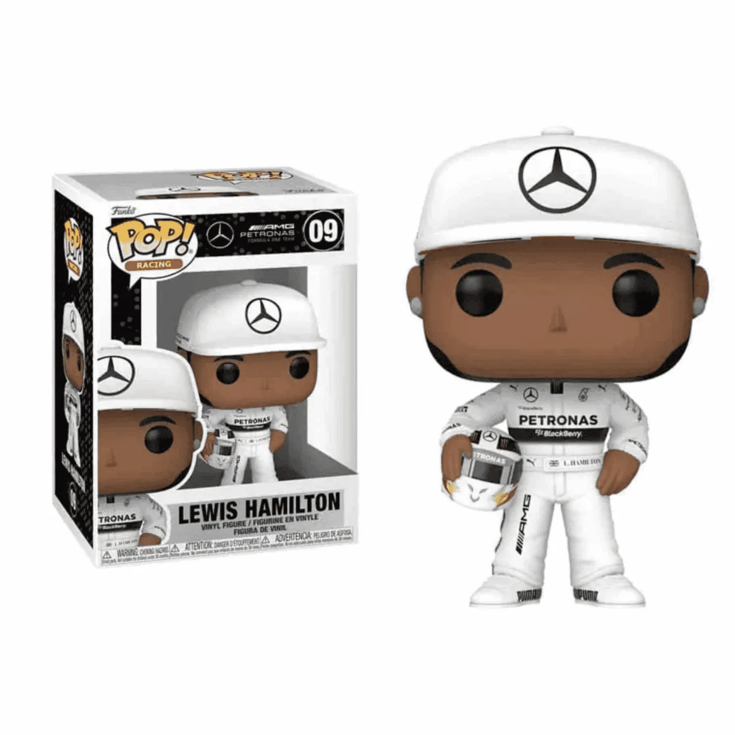 Figura Funko Pop Racing de Formula 1 Lewis Hamilton - Coleccionable para fans adultos de la Fórmula