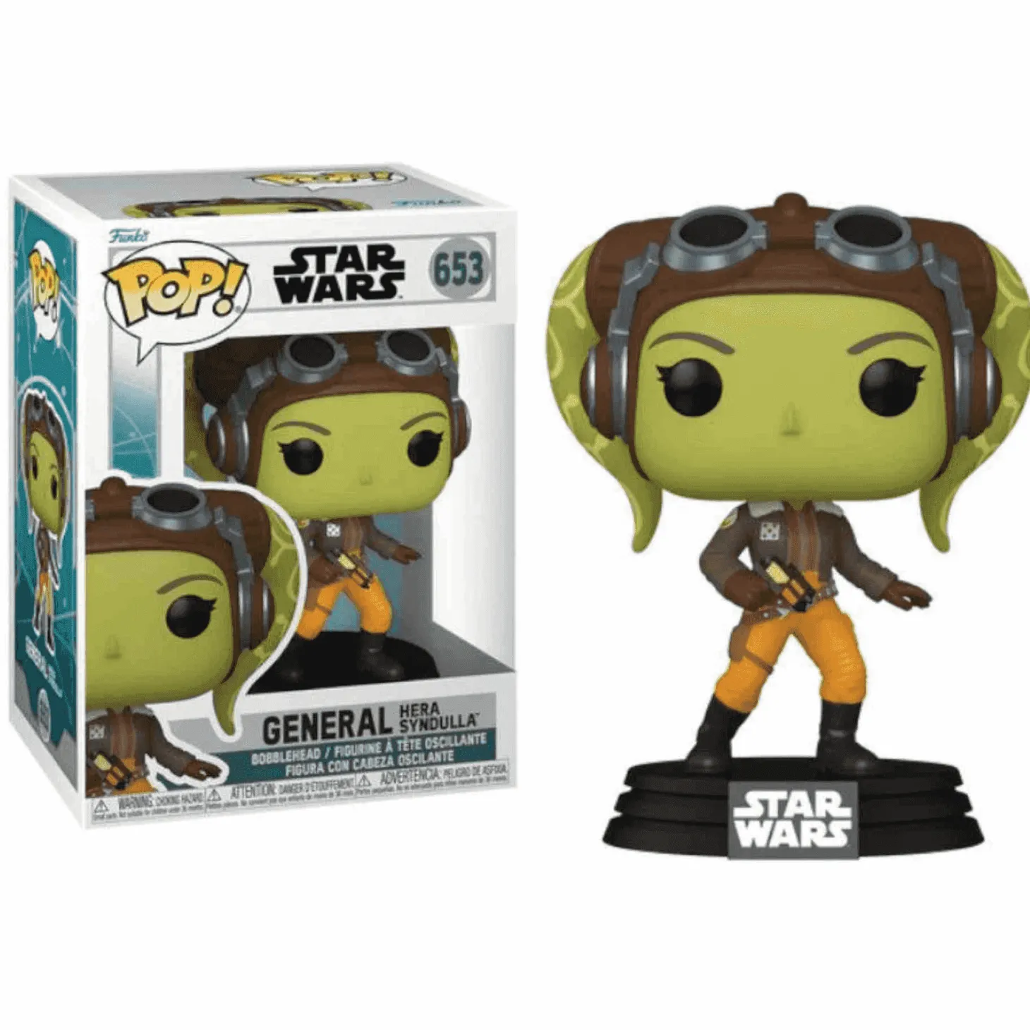 Figura Funko Pop Star Wars: Ahsoka Tv- Pop 3 - Ideal para fans y coleccionistas de Star Wars. ¡Diseñ