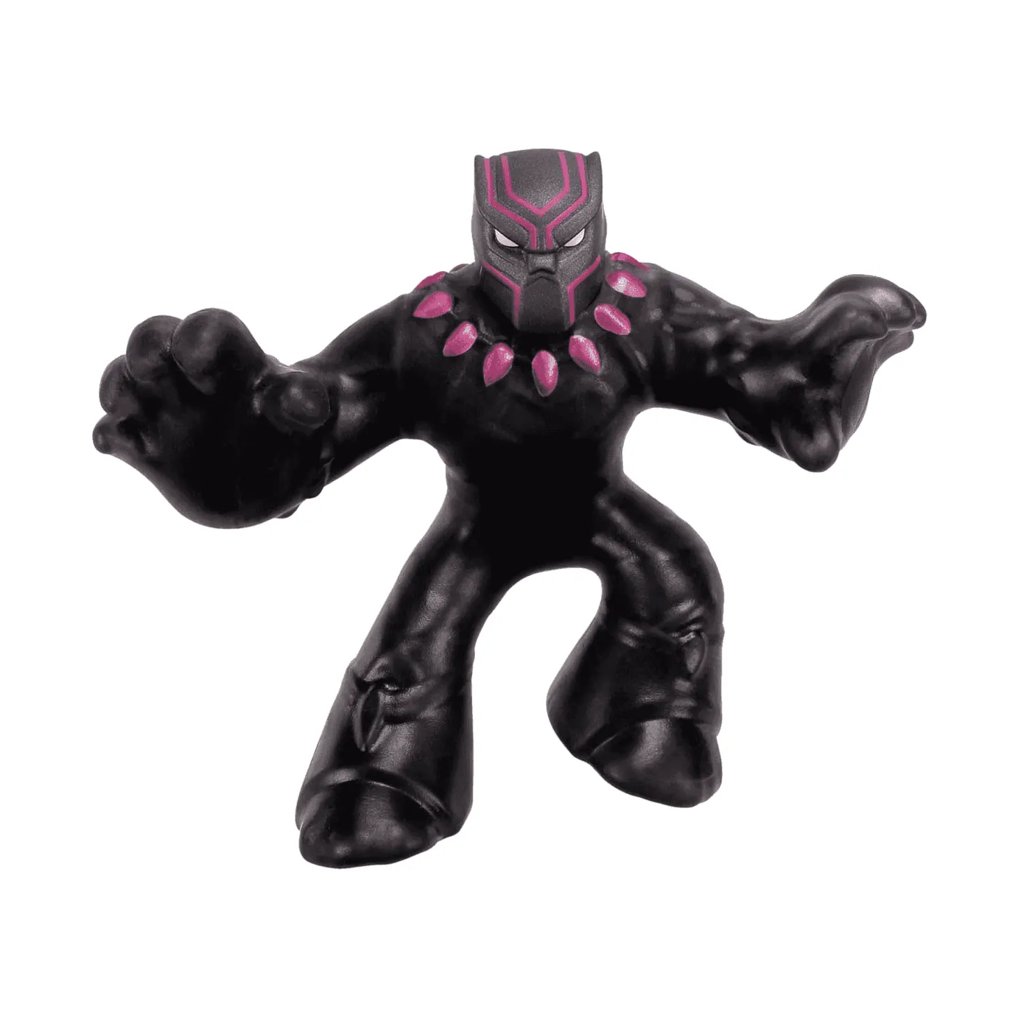 Figura Goo Jit Zu Vibranium Power Black Panther de Marvel