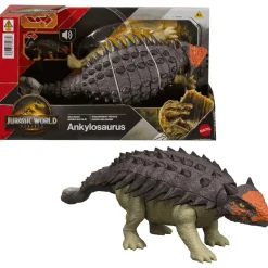 Figura Jurassic World Wild Roar Anquilosaurio
