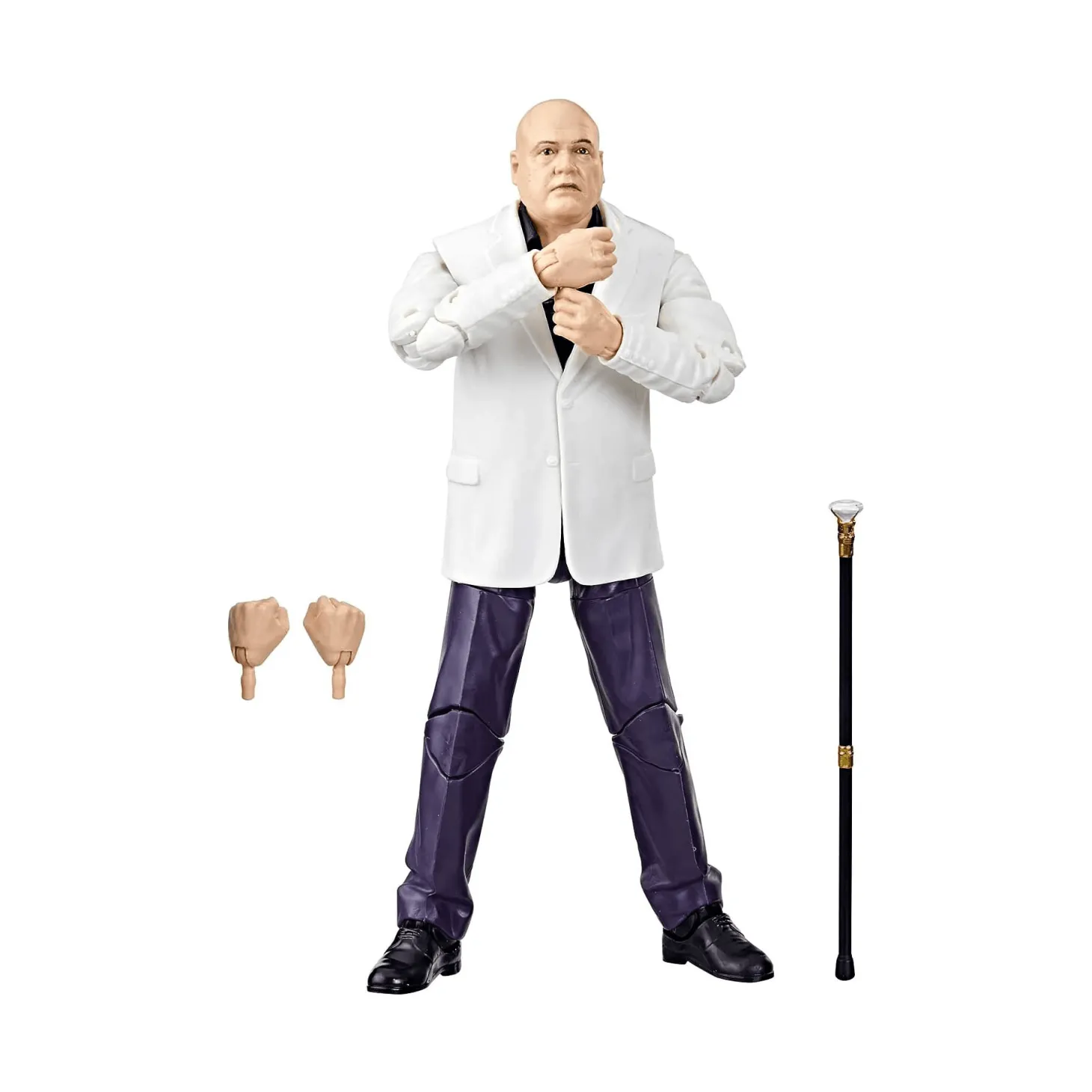 Figura Marvel Legends Series Kingpin y Hawkeye de 15 cm
