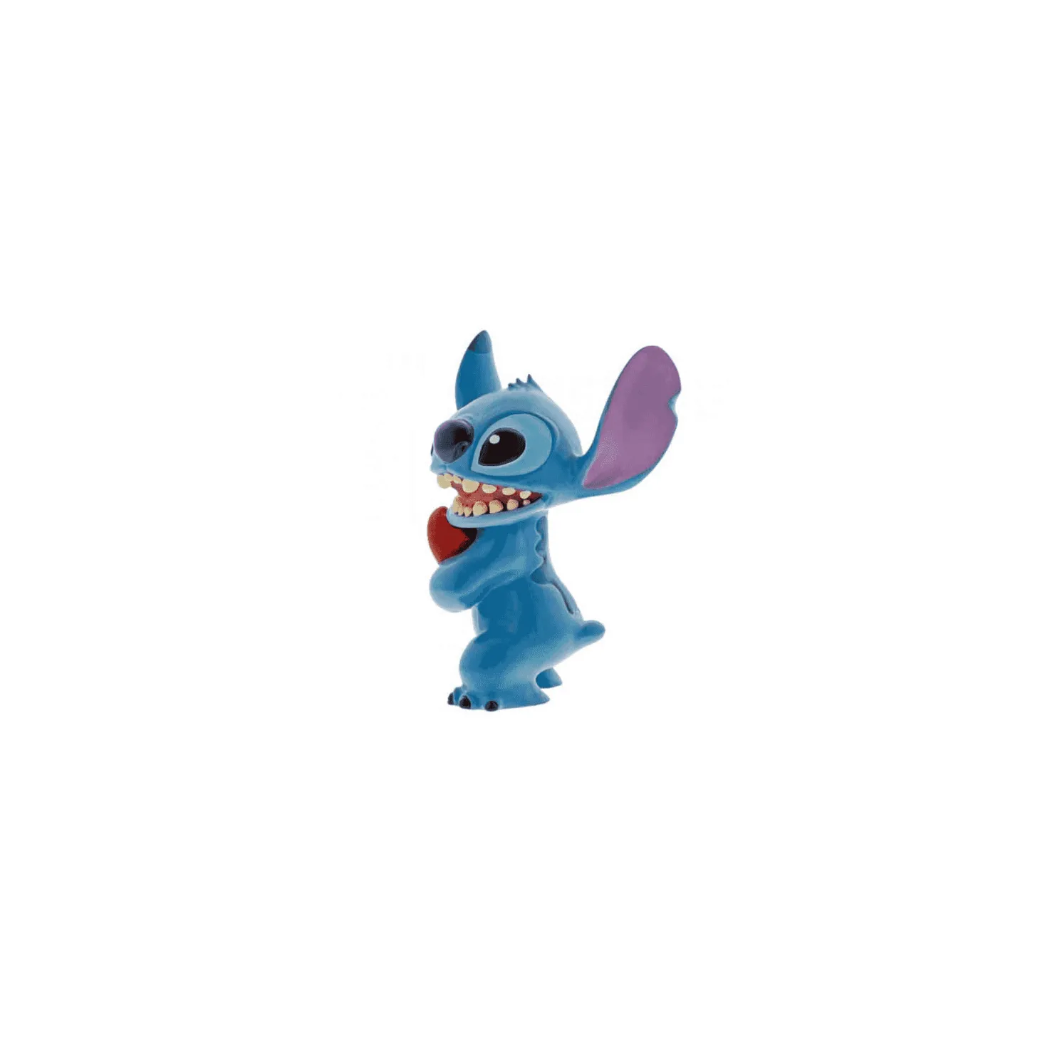 Figura Stitch con corazón Enesco 6 cm