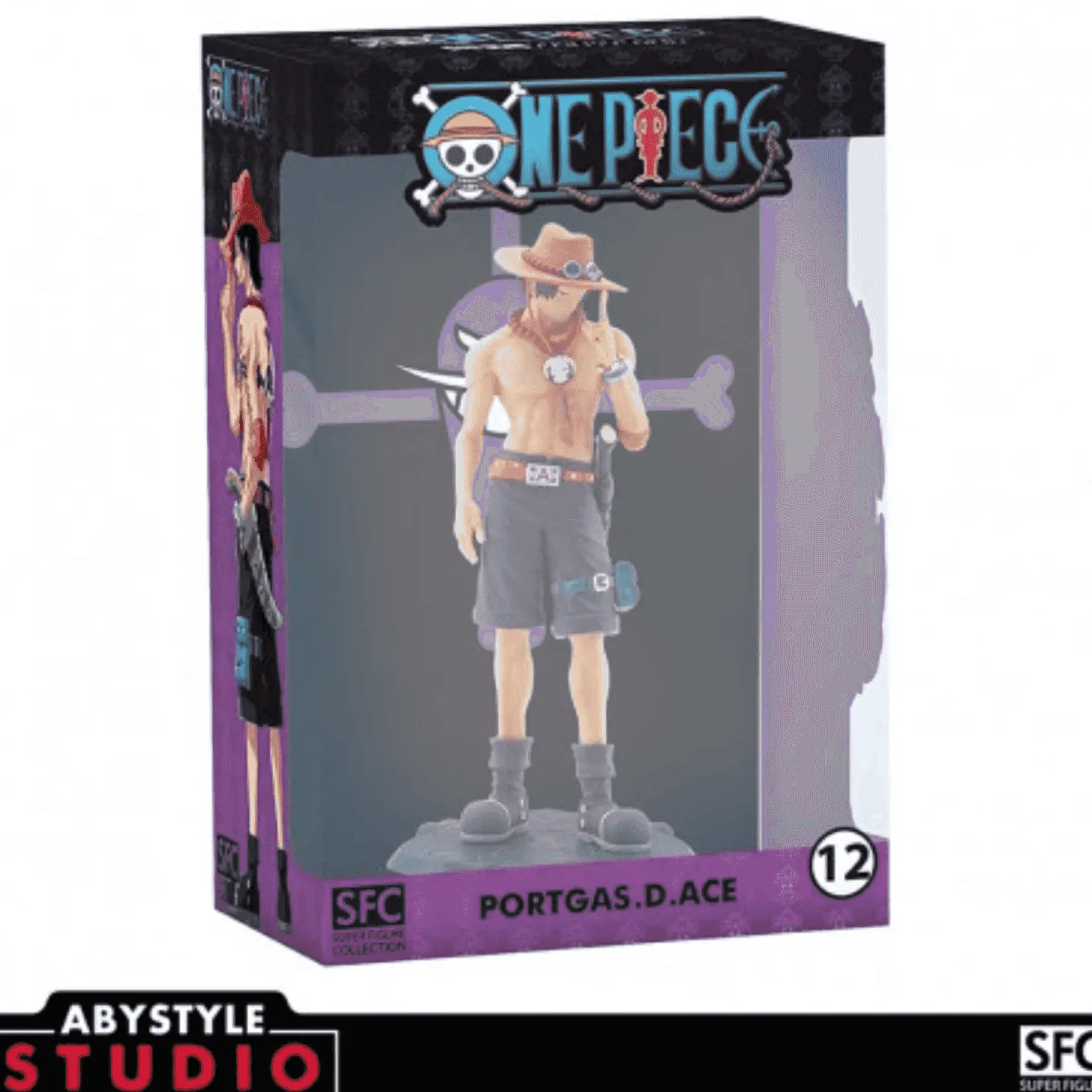 Figurilla de One Piece Portgas D. Ace X2