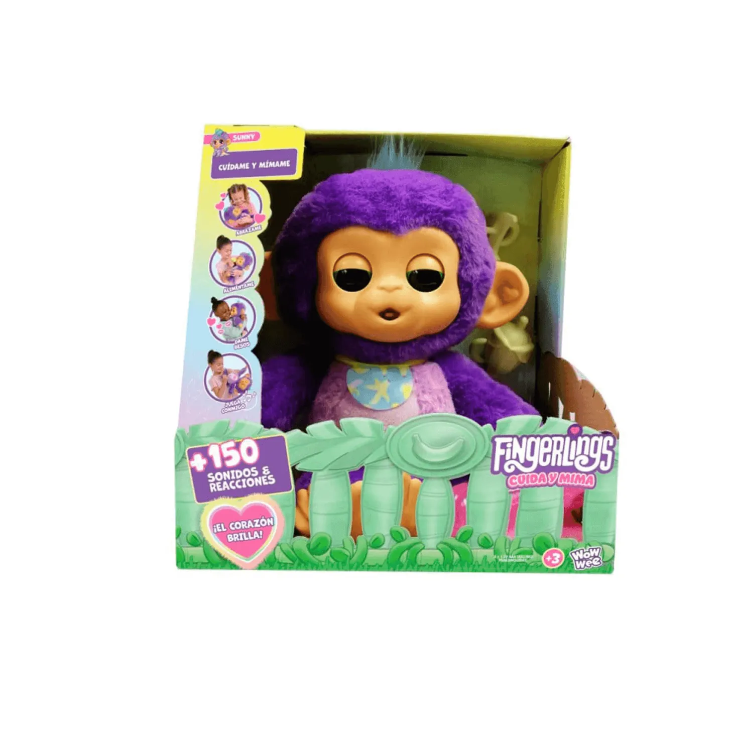 Fingerlings Cuida y Mima Mono Interactivo