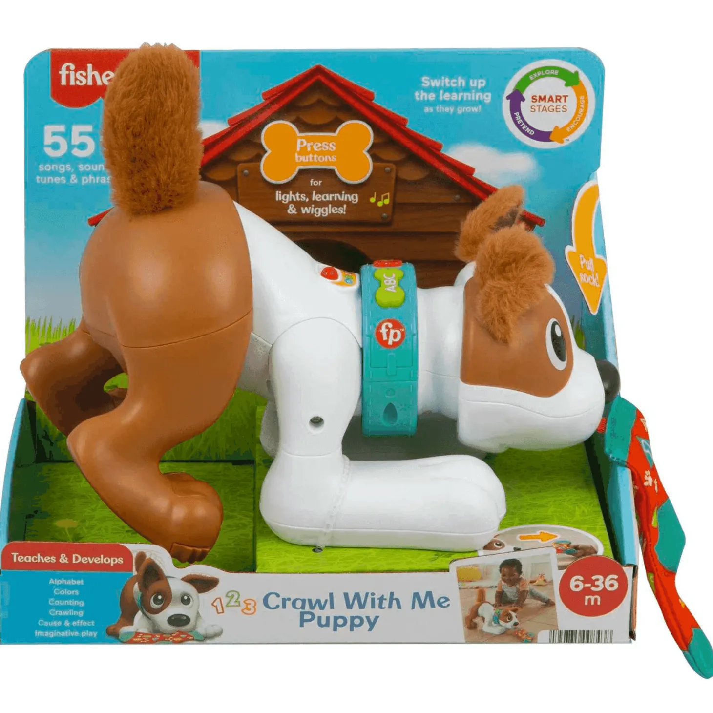Fisher Price Perrito Gatea y Juega Conmigo