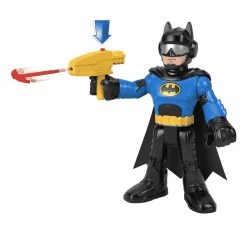 Fisher-Price Imaginext DC Super Friends Batman y moto XL Vehículo con figura, juguete +3 años (Matte