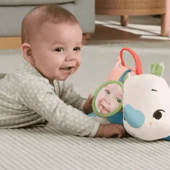 Fisher-Price Pequeño rinoceronte para jugar boca abajo - Juguete de Fisher-Price