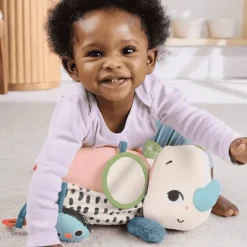 Fisher-Price Pequeño rinoceronte para jugar boca abajo - Juguete de Fisher-Price