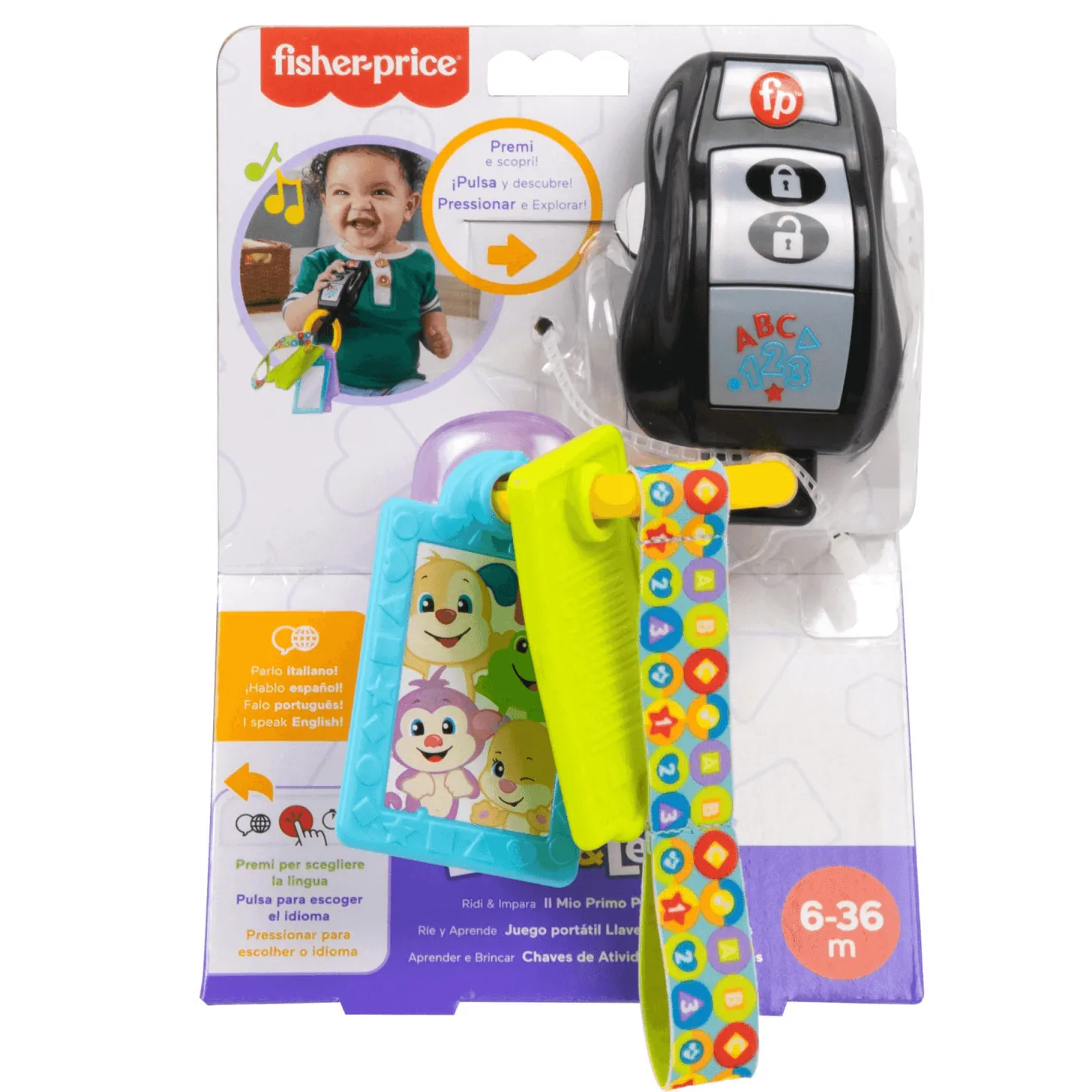 Fisher-Price Ríe y Aprende Llavero