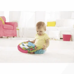 Fisher-Price Ríe y aprende Libro Musical de Aprendizaje Rosa Mattel DLF23