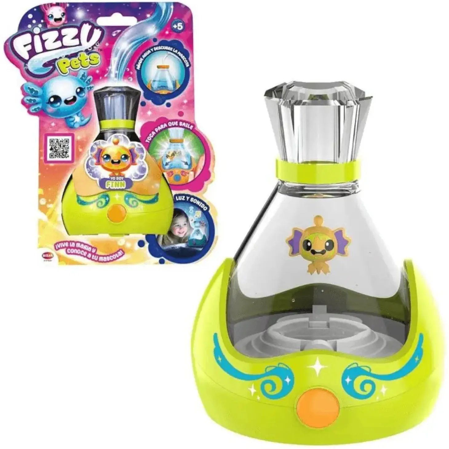 Fizzy Pets – Mascota interactiva sorpresa con luces y sonidos