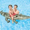 Flotador Ride-On Cocodrilo Hinchable Intex 170x86 cm