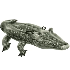 Flotador Ride-On Cocodrilo Hinchable Intex 170x86 cm