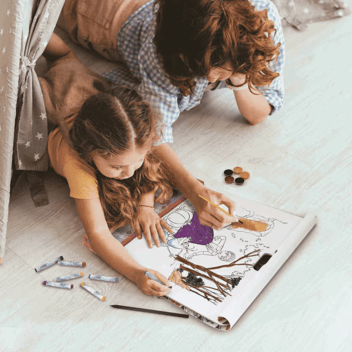 Frozen Libro de colorear Giga Block 4 en 1