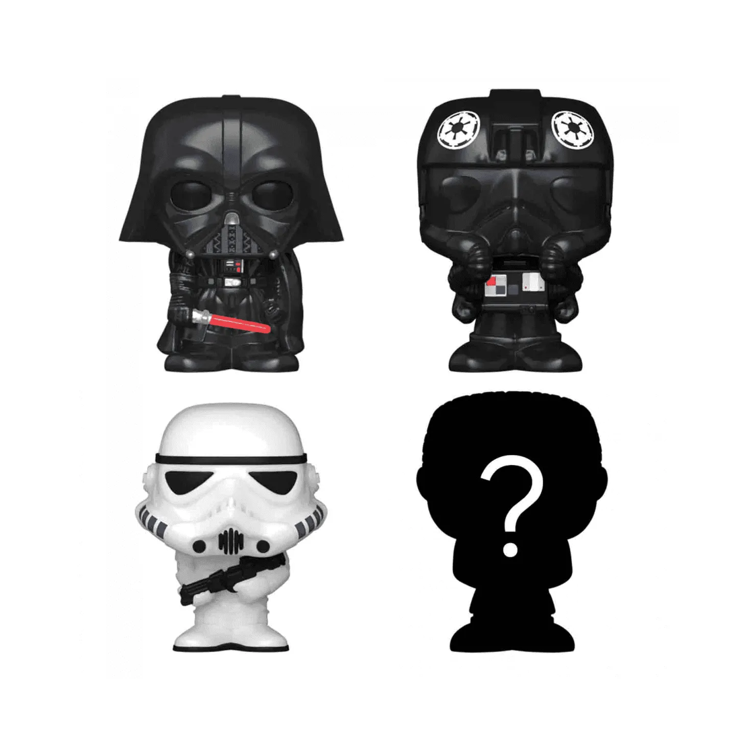 Funko Bitty Pop! Star Wars Pack 4 Figuras De Vinilo Serie 4.