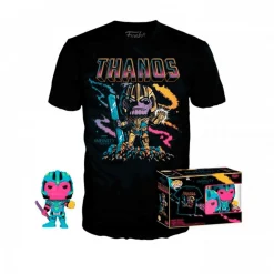Funko Pop & Tee Marvel:Thanos Blacklight: M