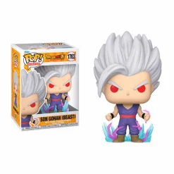 Funko Pop Animation Gohan Ultra Instinct con Chaqueta - Figura de Vinilo 10cm - Ideal para Fans Drag