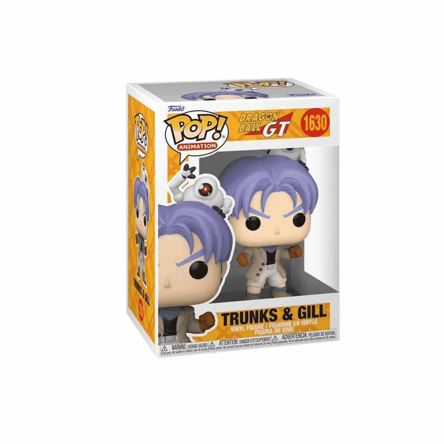 Funko Pop Animation: Trunks de Dragon Ball GT - Figura coleccionable de vinilo exquisitamente detall