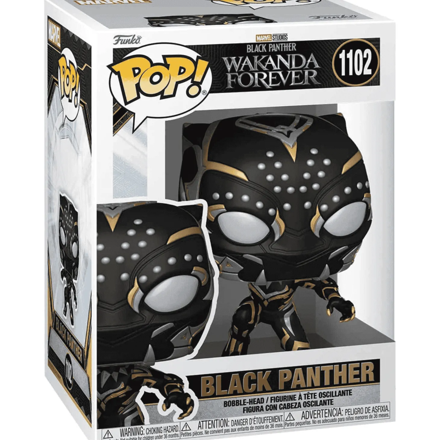 Funko POP Black Panther Wakanda Forever Figura Black Panther