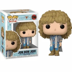 Funko Pop Bon Jovi 80´s: Figura coleccionable del icónico cantante de rock de la década. Ideal para