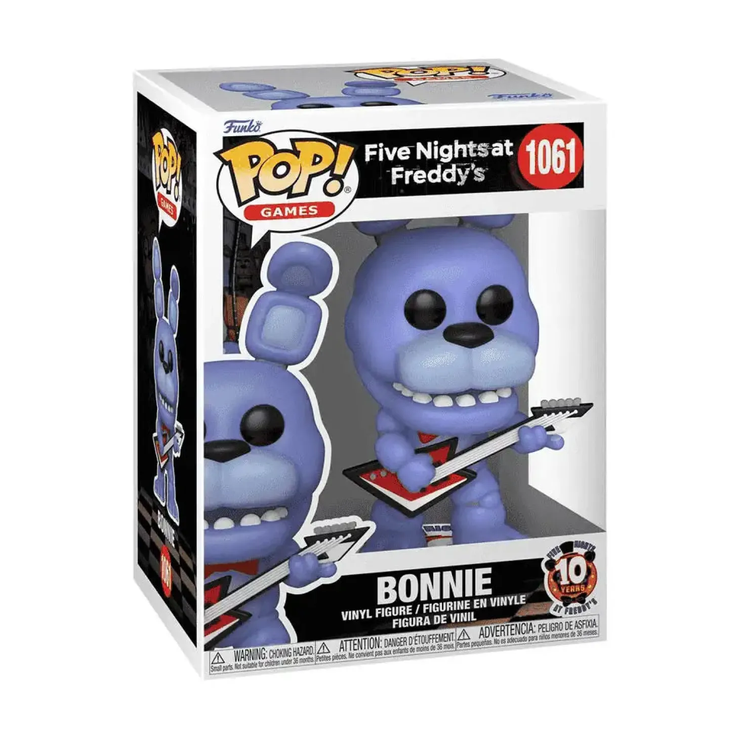 Funko Pop Bonnie 10th Anniversary Five Nights at Freddy´s