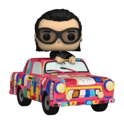Funko Pop Bono Con El Auto De Achtung Baby: ideal para fans de la banda y coleccionistas