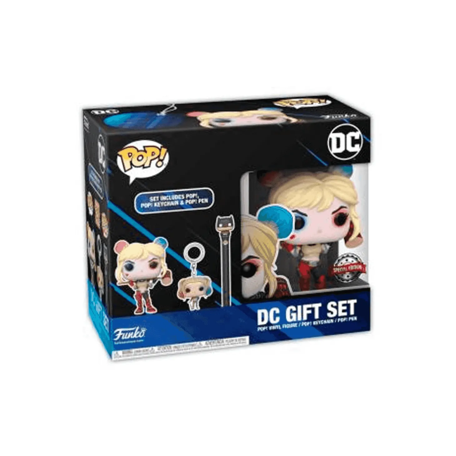 Funko Pop DC Gift Set Batman 85th Harley Exclusiva