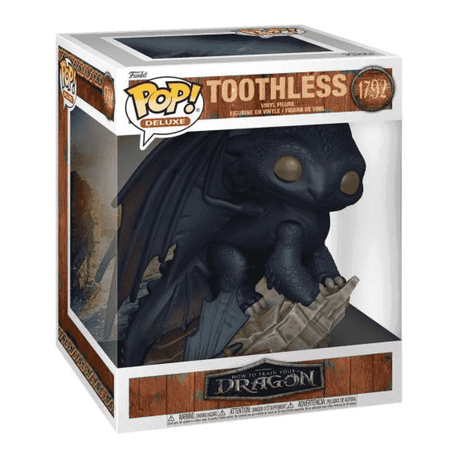 Funko Pop Deluxe Toothless Live-Action – Cómo Entrenar a tu Dragón