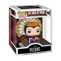 Funko POP Deluxe Villanos Figura Reina Malvada en el Trono