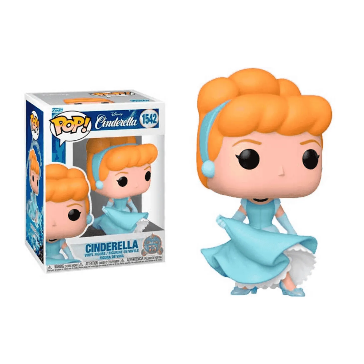Funko Pop Disney: Cinderella 75th - Princesa Coleccionable