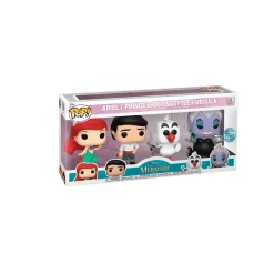 Funko Pop Disney pack 4 figuras La Sirenita edición especial Diamond